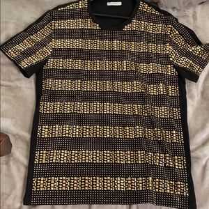 Black and gold Versace t shirt size large
